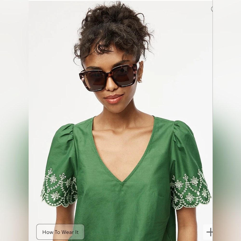 J crew V-neck top